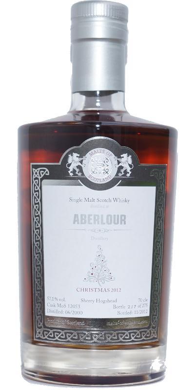 Aberlour 2000 MoS Christmas 2012