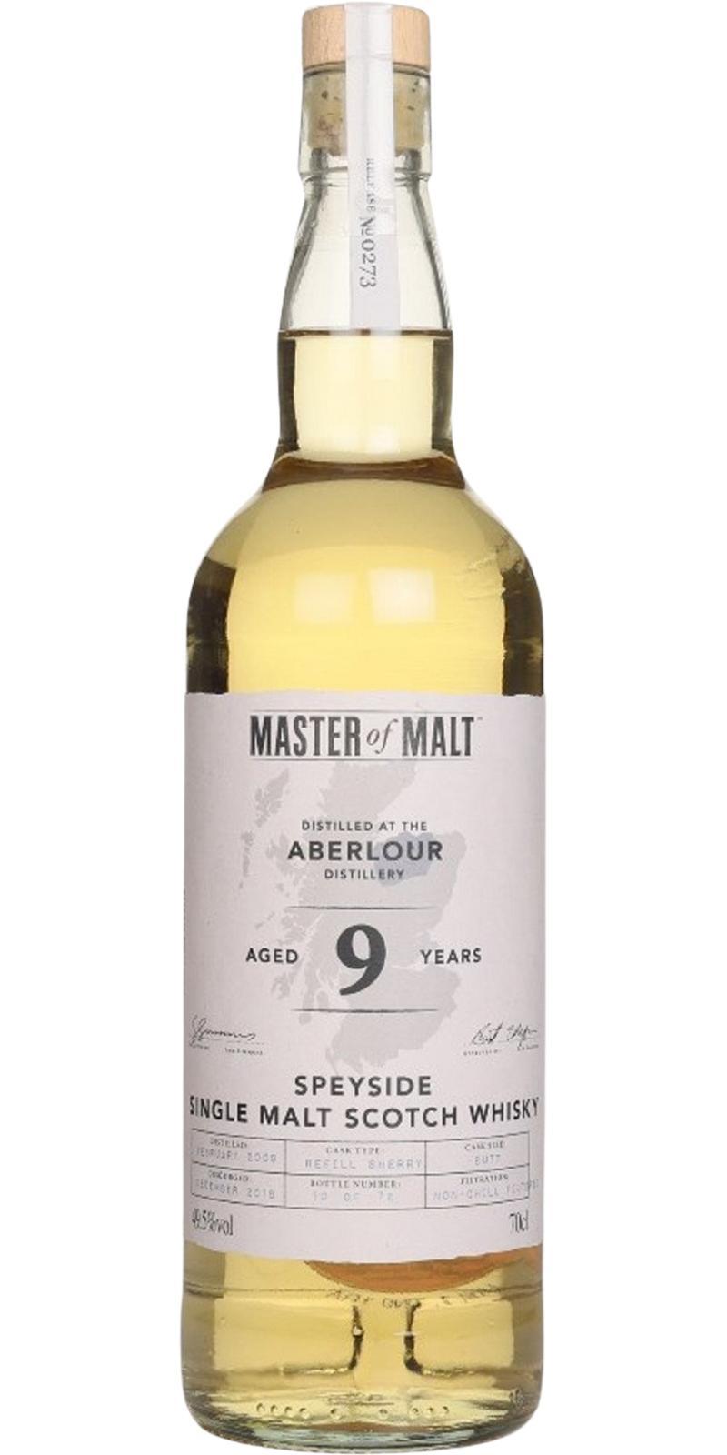 Aberlour 2009 MoM Master of Malt Collection