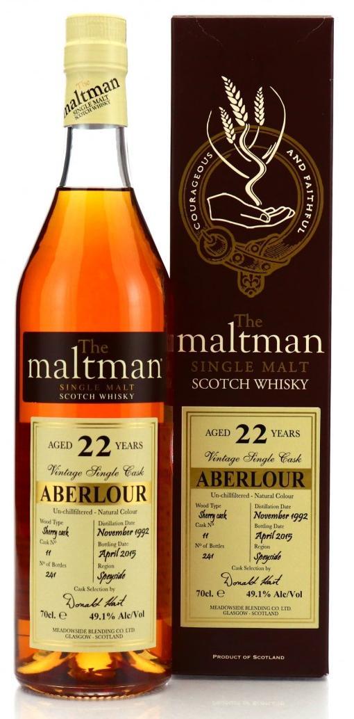 Aberlour 1992 MBl The Maltman