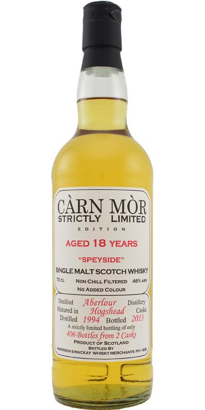 Aberlour 1994 MMcK Càrn Mòr - Strictly Limited Edition