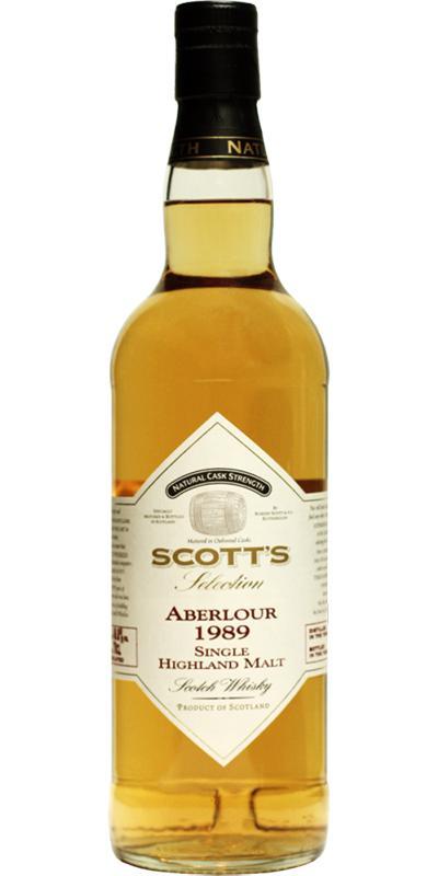 Aberlour 1989 Sc Natural Cask Strength