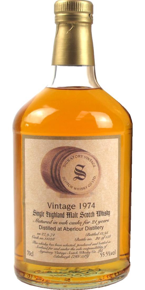 Aberlour 1974 SV Vintage Collection - Dumpy