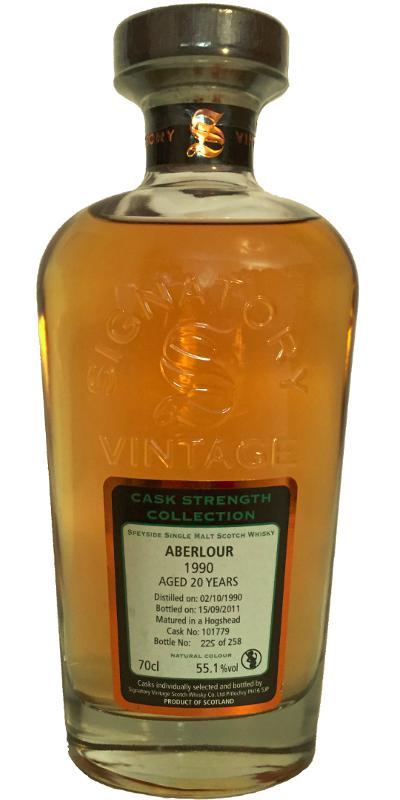 Aberlour 1990 SV Cask Strength Collection
