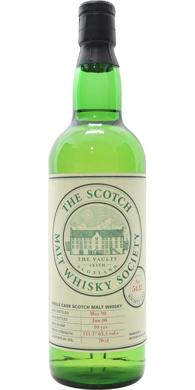 Aberlour 1990 SMWS 54.12