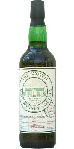 Aberlour 1996 SMWS 54.26 Dark treacle and liquorice