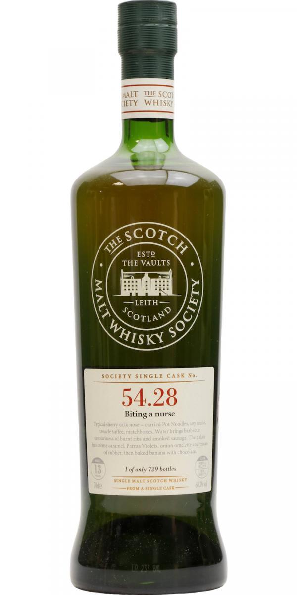 Aberlour 1996 SMWS 54.28 Biting a nurse