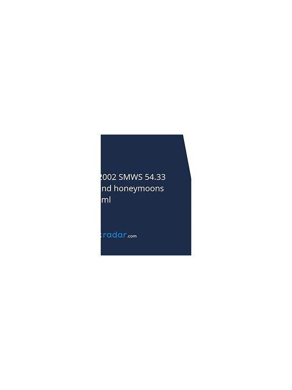 Aberlour 2002 SMWS 54.33 Holidays and honeymoons