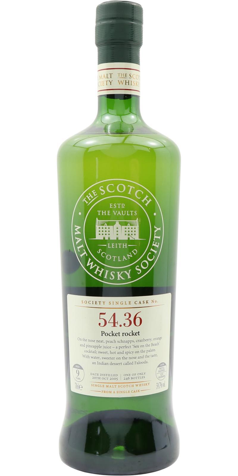 Aberlour 2005 SMWS 54.36 Pocket rocket