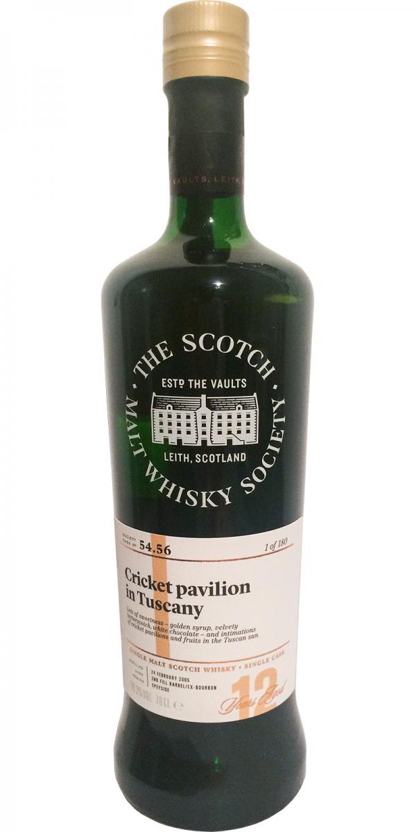 Aberlour 2005 SMWS 54.56 Cricket pavilion in Tuscany
