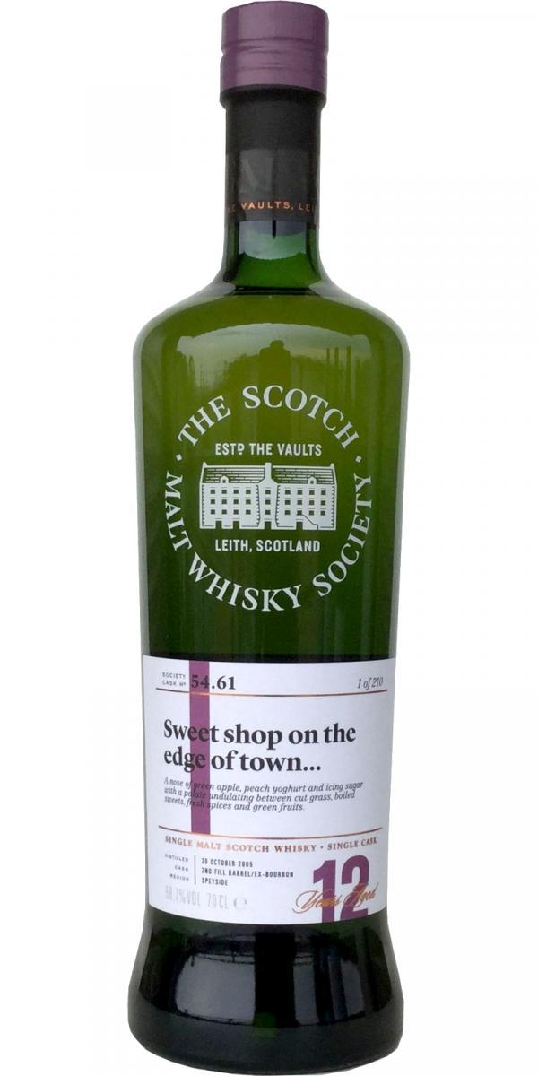 Aberlour 2005 SMWS 54.61 Sweet shop on the edge of town...