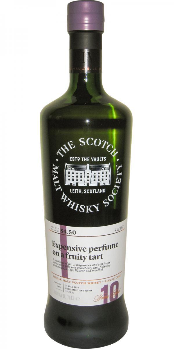 Aberlour 2006 SMWS 54.50 Expensive perfume on a fruity tart