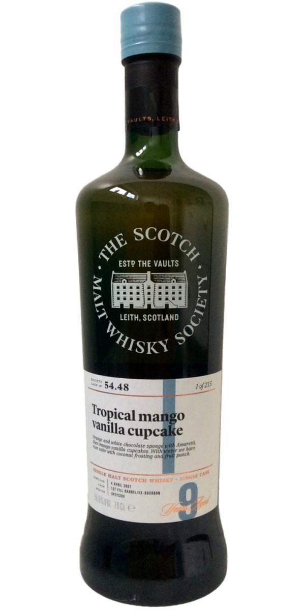 Aberlour 2007 SMWS 54.48 Tropical mango vanilla cupcake