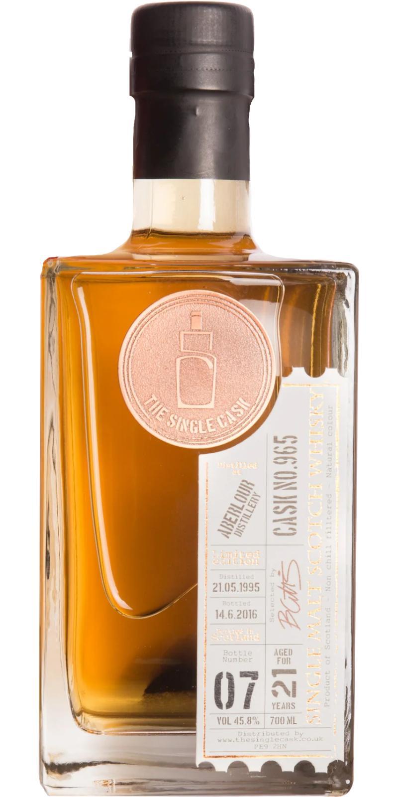 Aberlour 1995 TSCL The Single Cask