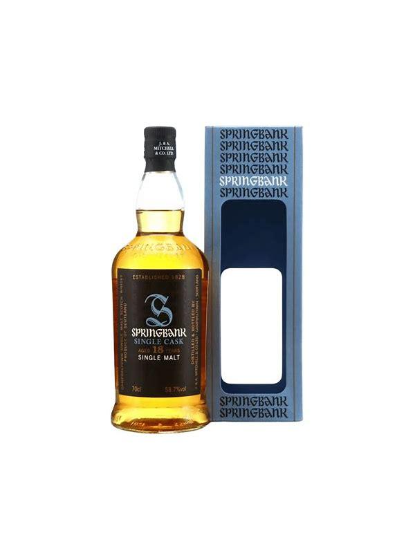 Springbank 18-year-old Single Cask
