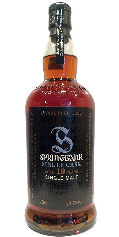 Springbank 19-year-old Single Cask
