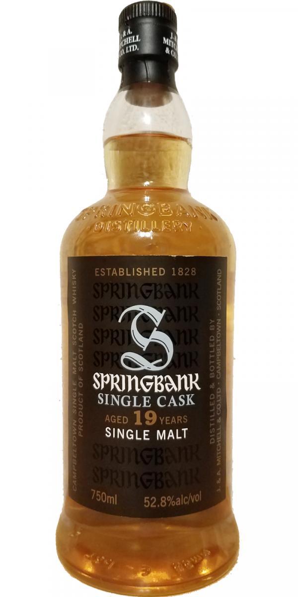 Springbank 19-year-old Single Cask