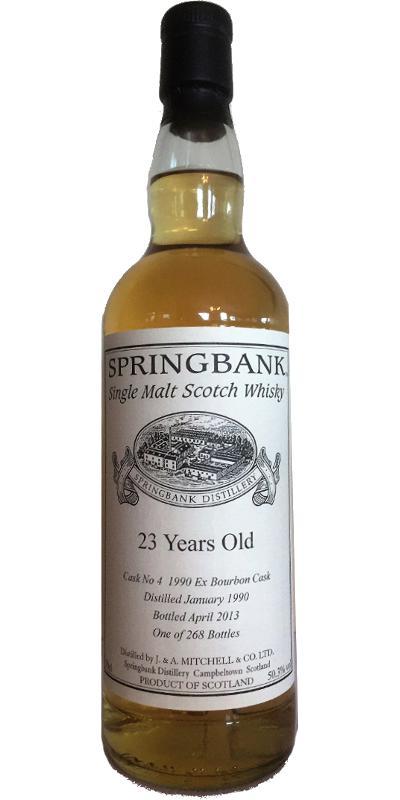Springbank 1990 Private Bottling