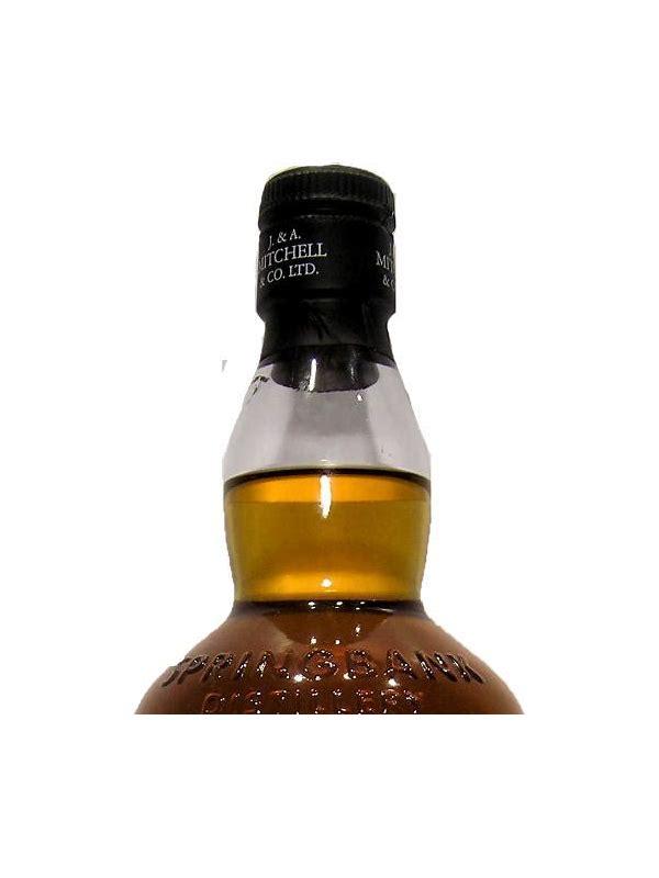 Springbank 1990 Private Bottling Exhibitors Whisky Fair 2002