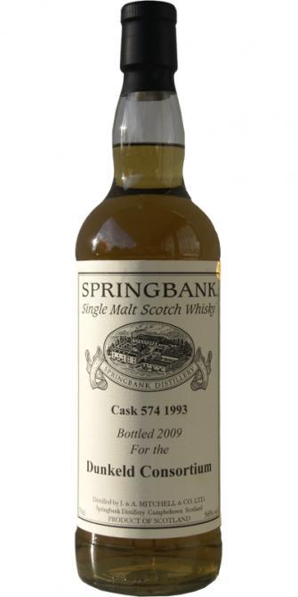 Springbank 1993 Private Bottling