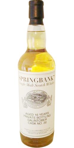 Springbank 1993 Private Bottling