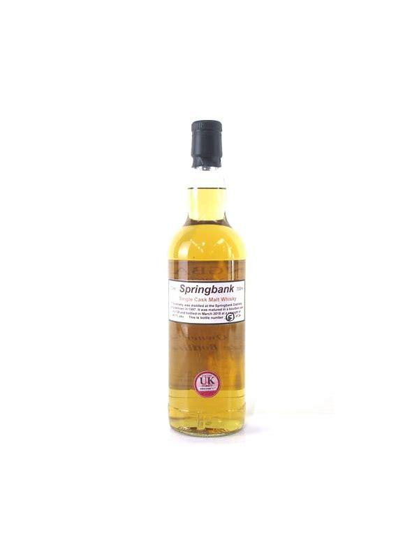 Springbank 1997 Private Cask Bottling