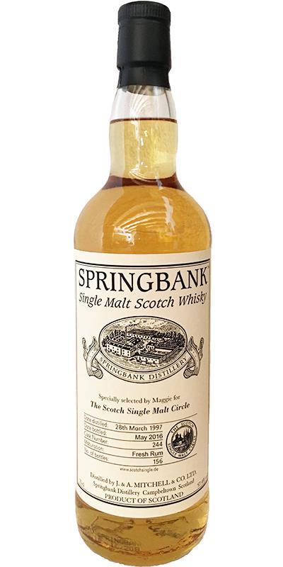 Springbank 1997 Private Bottling