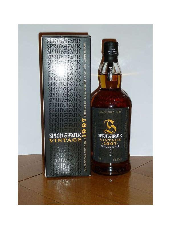 Springbank 1997 Vintage Batch No. 2