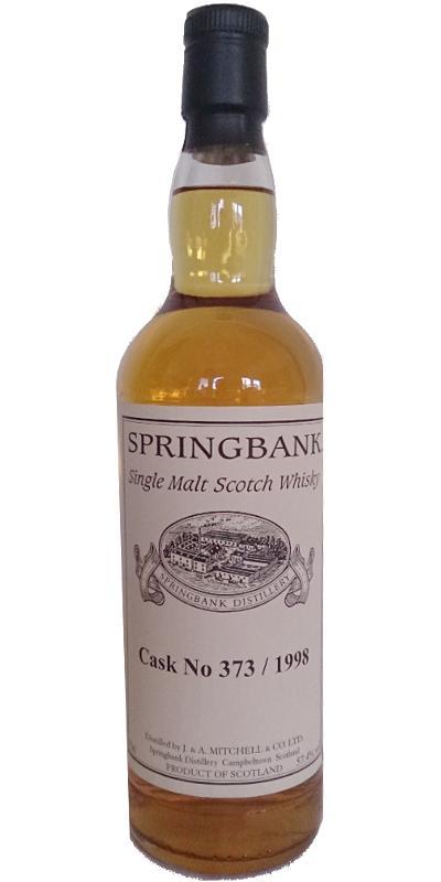 Springbank 1998 Private Bottling