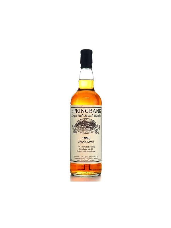 Springbank 1998 Private Bottling Nishishinjuku Bar 10. Anniversary