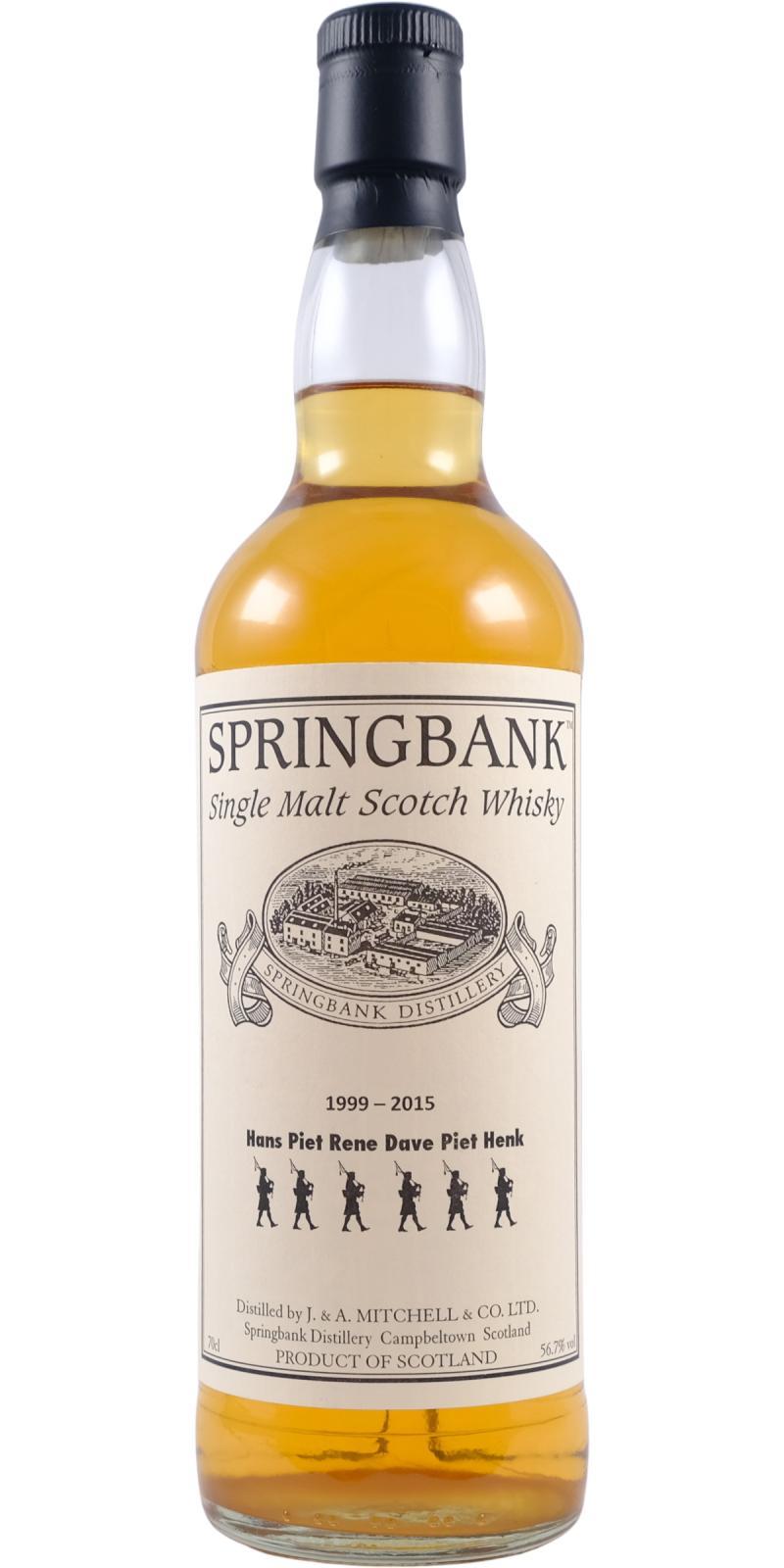Springbank 1999 Private Bottling