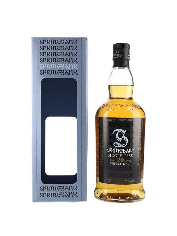 Springbank 20-year-old Single Cask