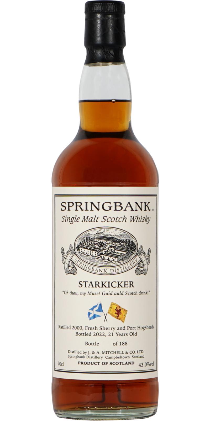 Springbank 2000 Starkicker