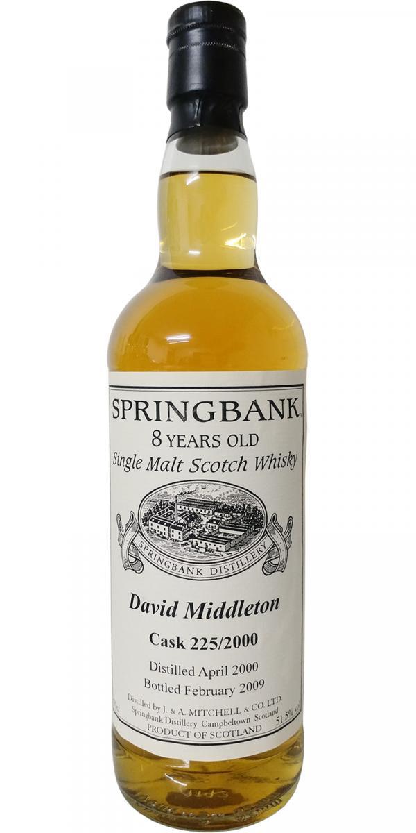 Springbank 2000 Private Bottling
