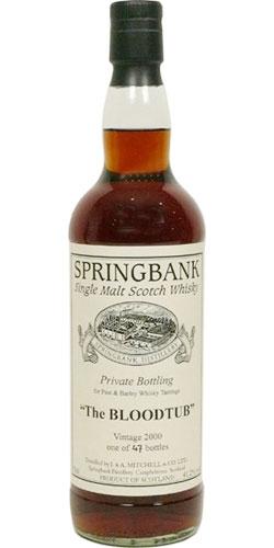 Springbank 2000 Private Bottling
