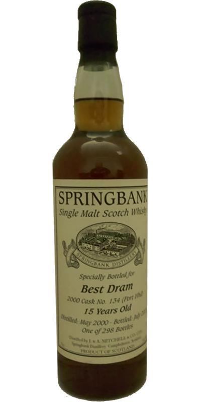 Springbank 2000 Private Bottling