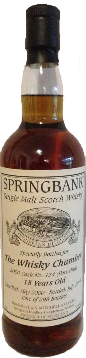 Springbank 2000 Private Bottling