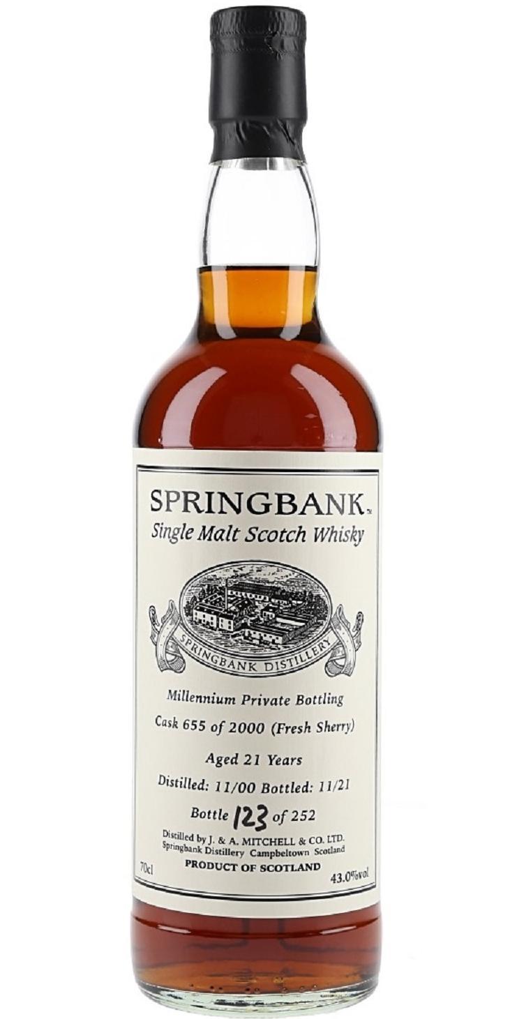 Springbank 2000 Private Bottling