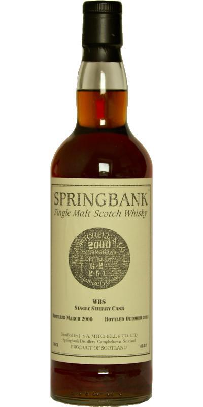 Springbank 2000 Private Bottling