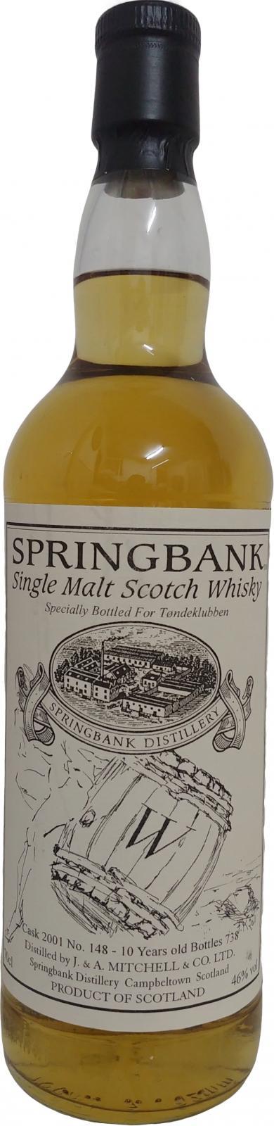 Springbank 2001 Private Bottling