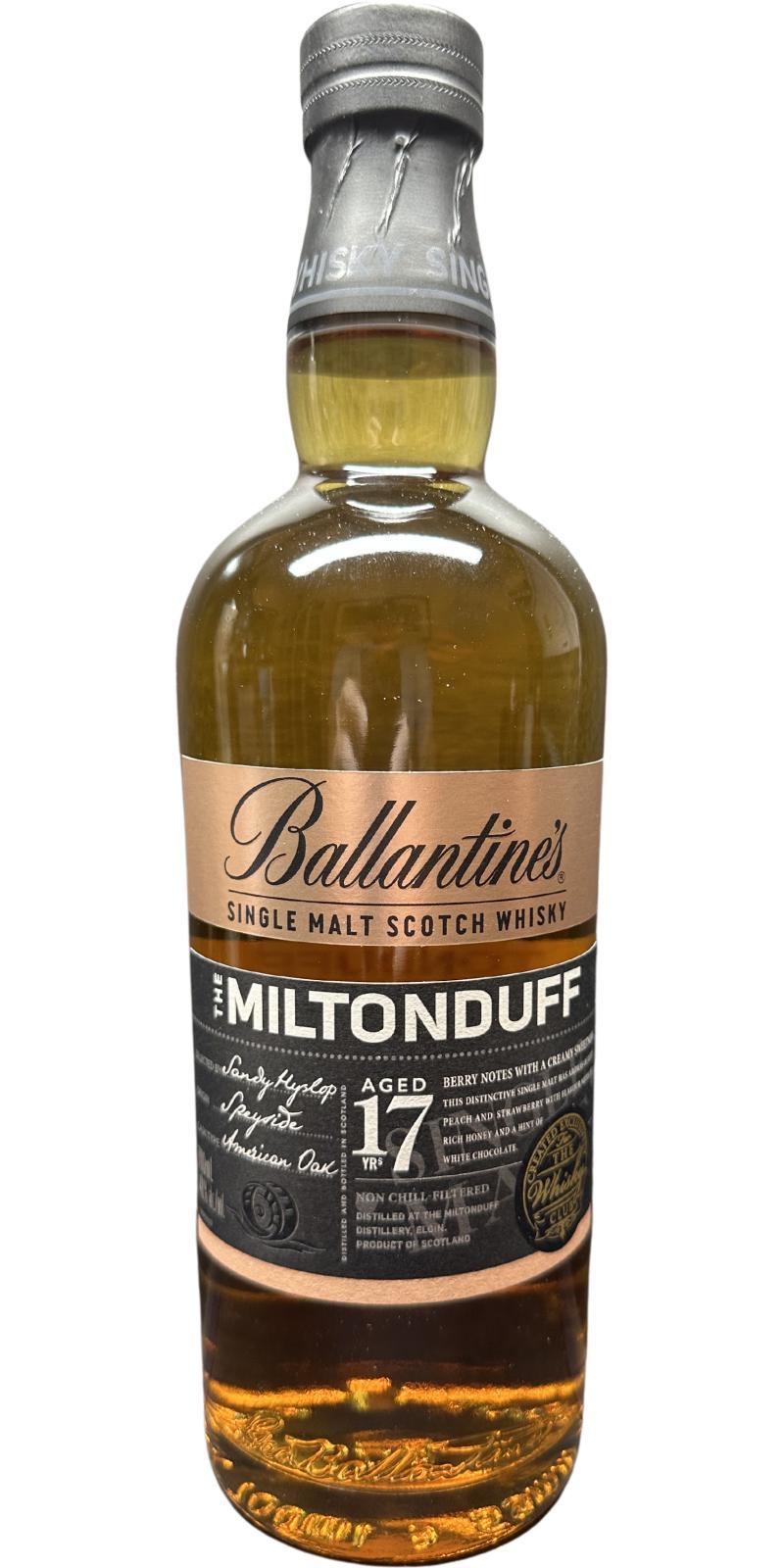 Miltonduff 17-year-old