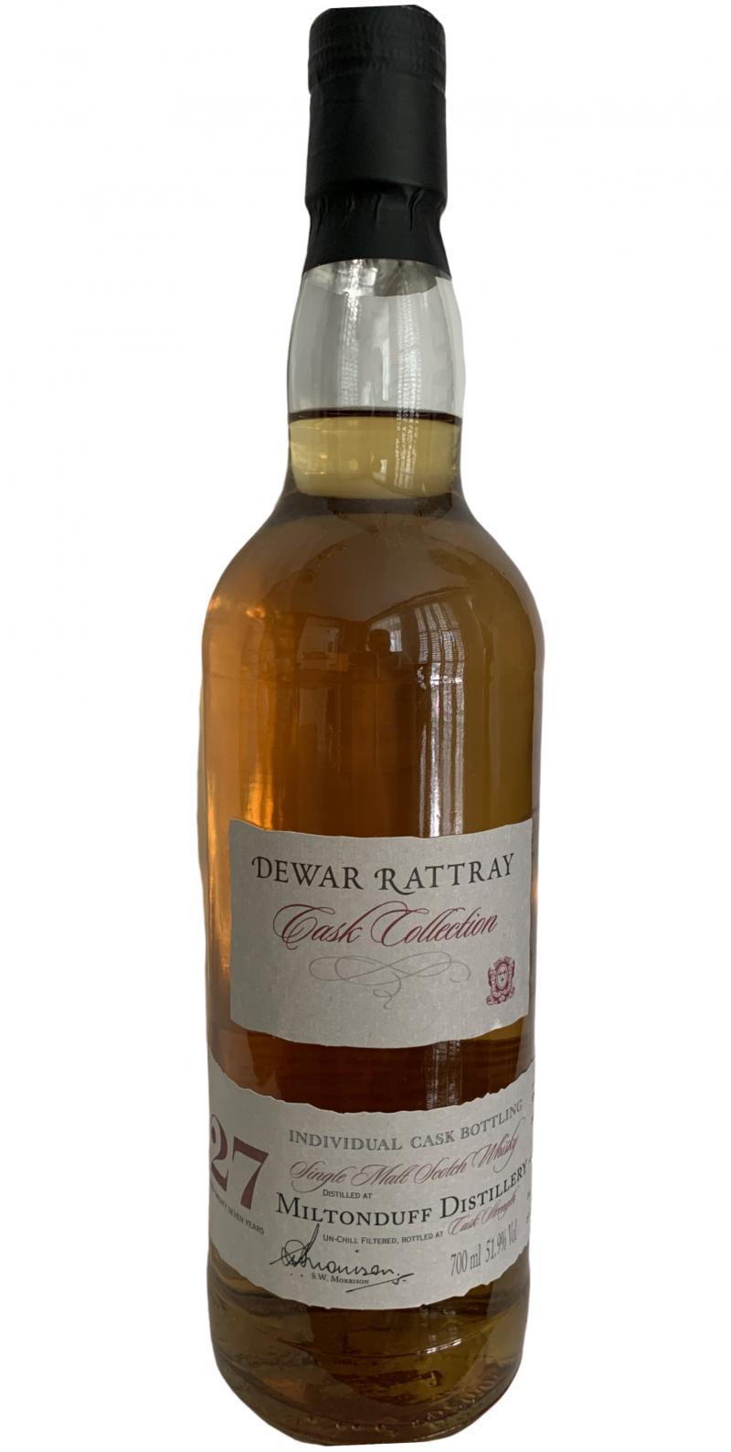 Miltonduff 1980 DR Individual Cask Bottling