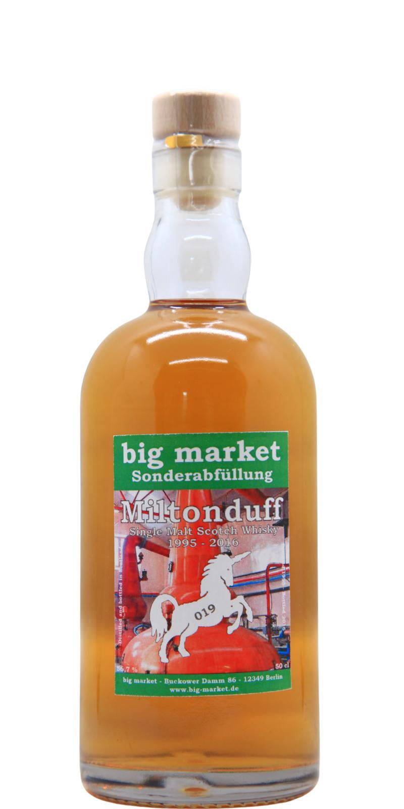 Miltonduff 1995 BM Sonderabfüllung Nr. 019