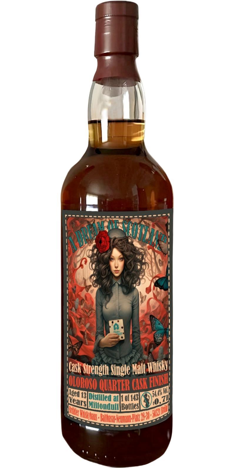 Miltonduff 13-year-old BW A Dream of Scotland