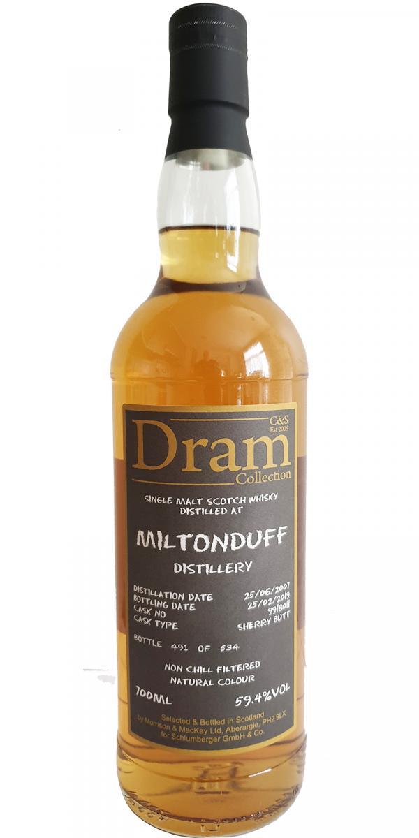 Miltonduff 2007 C&S Dram Collection