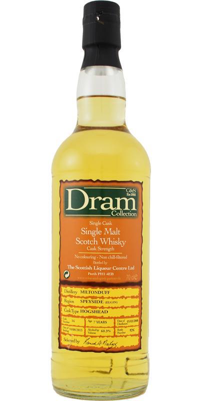 Miltonduff 2008 C&S Dram Collection