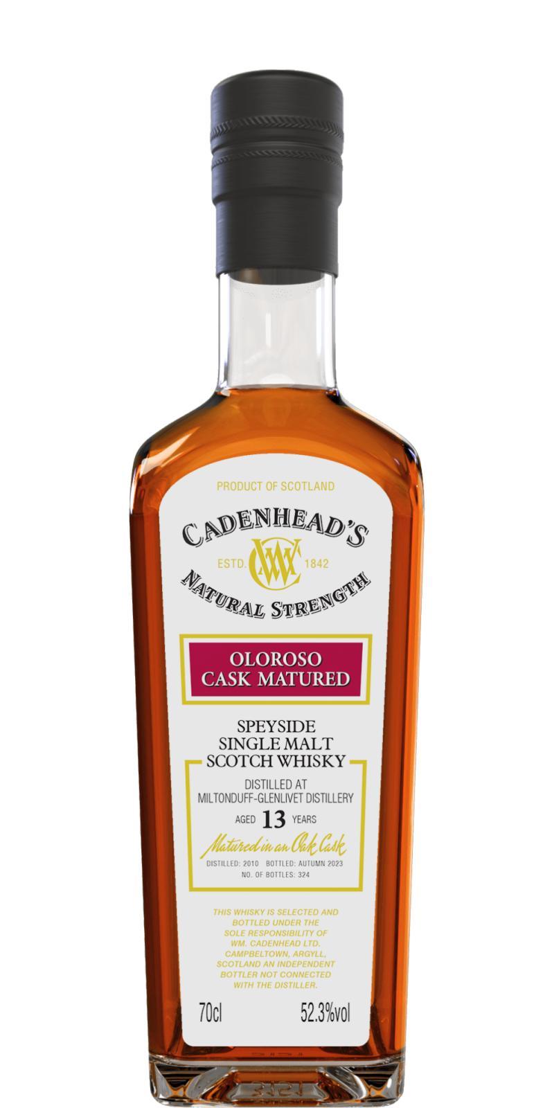 Miltonduff 13-year-old CA Natural Strength