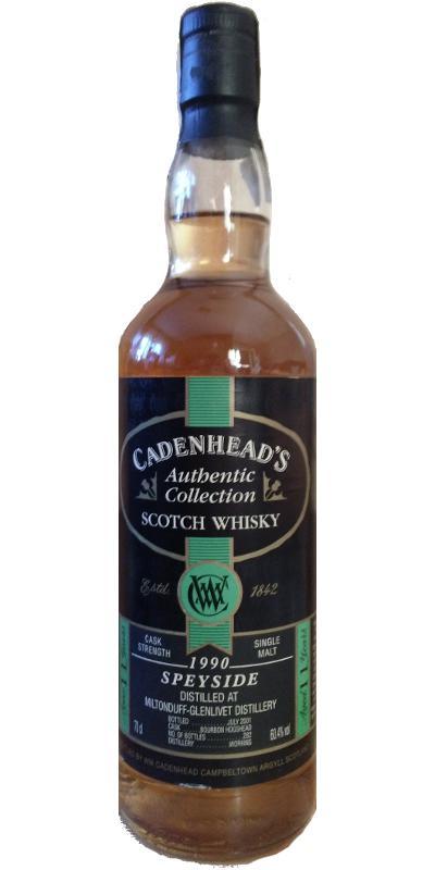 Miltonduff 1990 CA Authentic Collection