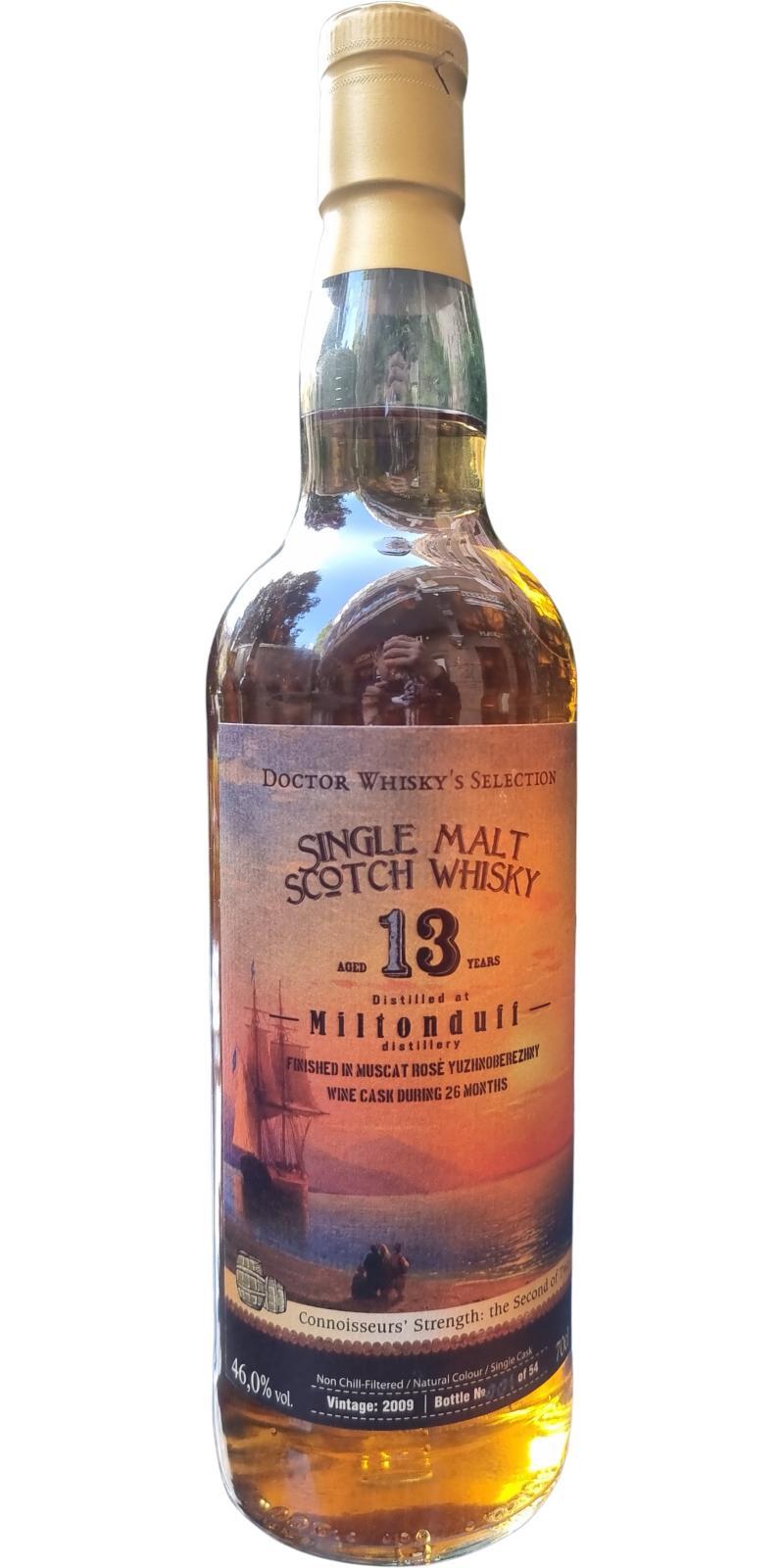 Miltonduff 2009 DocW Doctor Whisky's Selection