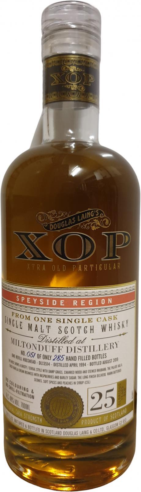 Miltonduff 1994 DL XOP