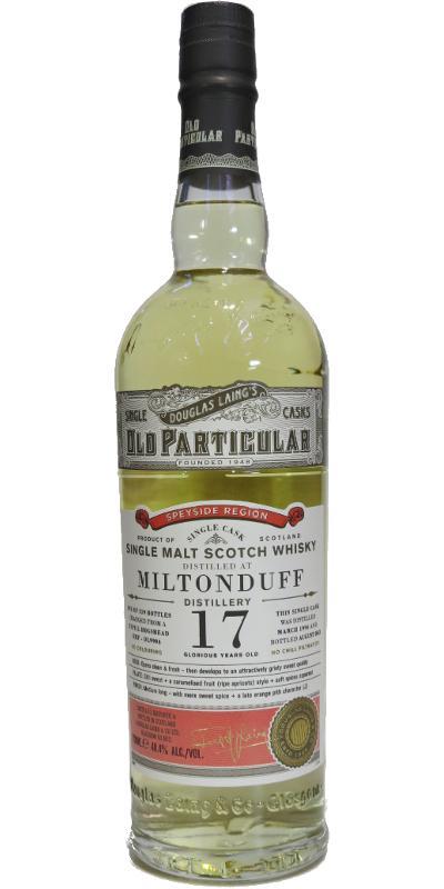 Miltonduff 1996 DL Old Particular